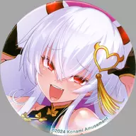 Metal badge "Konami Premium Demarquía ONLINE Full Grimm Aloe Demarquía" D-2 Award