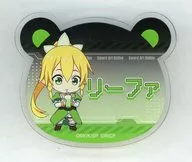 リーファ 「ソードアート・オンライン×ガンゲイル・オンラインII×ロールアイスクリームファクトリー トレーディングおなまえバッジ(SAO)」