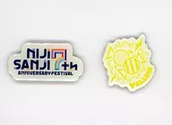 Yellow Class Logo Pins "Virtual YouTuber Information Event 2025" Access Prize