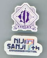 Violet Class Logo Pins "Virtual YouTuber" Event Event 2025 "Entry Prize