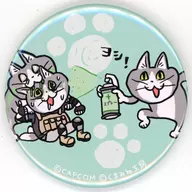 Metal badge de espray de primeros auxilios "Kappo Demarquía Resident Evil × Work cat Demarquía" E-10 Award