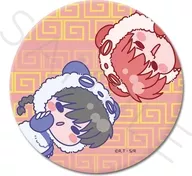 M-YG. Ranma & Ranma 3-way metal badge Vol. 3 "Ranma 1/2"