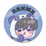 M-YA. Sotome Ranma Leather Badge (Round) 3rd "Ranma 1/2"