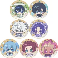 Conjunto de 7 tipos "Blue Rock 2 nd Stage Character Badge Collection Minipienzu B"