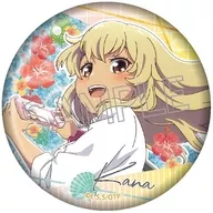 Natsuna Watanabe Higa Kirakira metal badge : "Children who came to like in Okinawa are too talkative and too talkative"