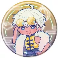 Mamon "Obey Me! Nightbringer metal badge 22. China Ver. (Retro Art Illustrated)"