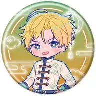 Satanás "Obey Me! Nightbringer metal badge 22. China Ver. (Retro Art Illustrated)"