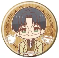 Udainomiya Joji "Umineko no Naku Koro ni metal badge 35. Ochakai ver. (Retro Art Illustrated)"