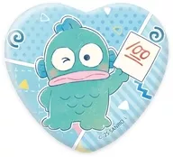 ハンギョドン (100 items) "Heart Shaped metal badge 07. ハンギョドン Anniversary Design (Graphic Art Illustration)"