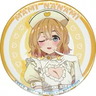 七海麻美 描き下ろしイラスト 缶バッジ 「サイバースターカプセル 彼女、お借りします」 C賞