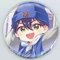 Kenmochi Toya "Virtual YouTuber Shijishinji 7 Major Tower Collaboration Trading metal badge Mini Character Ver."