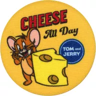 ジェリー 「トムとジェリー シークレットファブリック缶バッジ CHEESE FUN!」