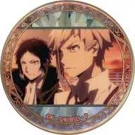 芥川龍之介＆中島敦 「文豪ストレイドッグス トレーディングギラギラ缶バッジ BOX2」