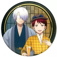 Kitaro's father and mother : "Kitaro's birth, Gegege no Nazo x Hub Trading metal badge"