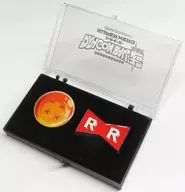 四星球/レッドリボン軍 メタルピンバッジセット2個セット 「ドラゴンボール超 スーパーヒーロー」
