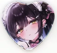 costumeDOLL ハート缶バッジ 「FANZAオンラインくじ 新世代美少女クリエイター ゆんみ くじ」 D-6賞