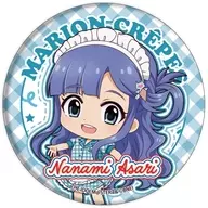 Asari Shichikai (SD) "metal badge Ídolo japonês Master Cinderella Girls 11. Crepe ver. Retratado e Mini Character Ilustração"