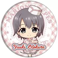 乙倉悠貴(SD) 「缶バッジ アイドルマスター シンデレラガールズ 11.クレープ屋ver. 描き下ろし＆ミニキャライラスト」