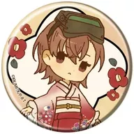 Misaka Shibi (SD) "metal badge To Aru Kagaku no Railgun T25. Kimono ver. Dibujado e ilustrado"