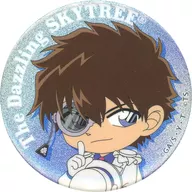 Kaitou Kid "CASE CLOSED × Tokyo Sky Tree : Kagayaki no Aotento (Sky Tree) Blind Glitter metal badge"