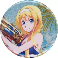 アリス(上半身) 「ソードアート・オンライン POP UP SHOP in AmiAmi vol.II 描き下ろし ウォーターガンバトルver. トレーディンググリッター缶バッジ」