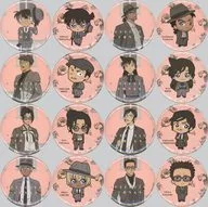 Conjunto de 8 tipos Conjunto metal badge (conjunto de 2 piezas) "Sega Lucky Demarquía Detective Conan Vintage Look" Premio J