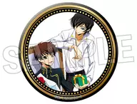 E.ルルーシュ・ランペルージ＆枢木スザク Animage ギラギラ缶バッジ vol.2 「コードギアス 反逆のルルーシュ」