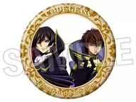 D.ルルーシュ・ランペルージ＆枢木スザク Animage ギラギラ缶バッジ 大 vol.2 「コードギアス 反逆のルルーシュ」