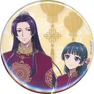 Neko Neko & 壬氏 "Yakuya no Hitorai x Nagasaki Lantern Festival Collaboration metal badge"