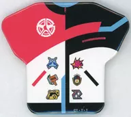 Bunred Uniform Type metal badge "TOS KUJI 爆上 Sentai Bunbunger Premium metal badge Selection vol. 2" B Prize