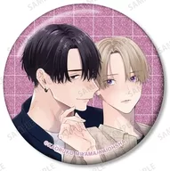 H.久慈明仁＆高槻冴 「パーフェクトアディクション トレーディンググリッター缶バッジ」