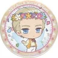 "Hetaria World ★ Stars Trading Hologram metal badge Spring fairy ver."