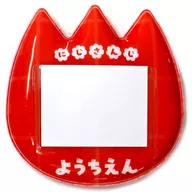 レッド おなまえバッジ 「バーチャルYouTuber にじさんじ にじさんじようちえん」