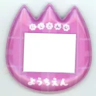 ピンク おなまえバッジ 「バーチャルYouTuber にじさんじ にじさんじようちえん」