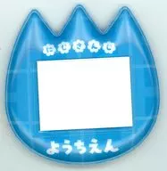 ブルー おなまえバッジ 「バーチャルYouTuber にじさんじ にじさんじようちえん」