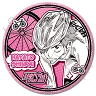D. Shinkai Hayato 3-way metal badge "YOWAMUSHI PEDAL SPARE BIKE"