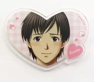 Kenta Hira "Tokimeki Memorial Girls' Side× Animate Cafe Stand Hareza Ikebukuro Tokimeki Life Support Cafe Stand 2025 Trading Acrylic Badge 3rd Story"