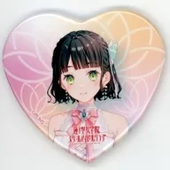Love Live! Renno Sora Jogakuin School Idol japonés Club Trading Heart metal badge Ver. AURORA FLOWER