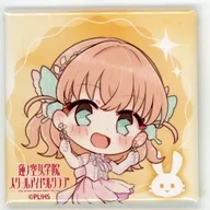 日野下花帆 「ラブライブ!蓮ノ空女学院スクールアイドルクラブ トレーディングミニキャラスクエア缶バッジ Ver.AURORA FLOWER」