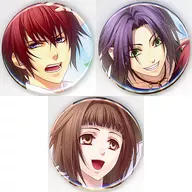 [単品] 鬼崎拓磨＆鴉取真弘＆春日珠紀 描きおろし缶バッジ3個セット 「Switchソフト 蒼黒の楔 -緋色の欠片 玉依姫奇譚- for Nintendo Switch スペシャルステラセット」 同梱特典