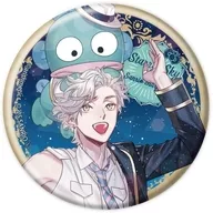 Yata Shitsumi & ハンギョドン "Starry ☆ Sky × Sanrio Character Victor Hologram metal badge (57 mm) 01. Spring & Summer"