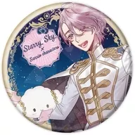青空颯斗＆こぎみゅん 「Starry☆Sky×サンリオキャラクターズ ホログラム缶バッジ(57mm) 02.Autumn＆Winter」