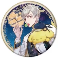 神楽坂四季＆ポムポムプリン 「Starry☆Sky×サンリオキャラクターズ ホログラム缶バッジ(57mm) 02.Autumn＆Winter」