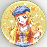 ココ(上半身) 「アニメ ぴちぴちピッチ POP UP SHOP in マルイ 描き下ろし Y2Kファッションver. トレーディンググリッター缶バッジ」