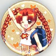 星羅(上半身) 「アニメ ぴちぴちピッチ POP UP SHOP in マルイ 描き下ろし Y2Kファッションver. トレーディンググリッター缶バッジ」