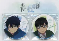 Okumura Lynn & Okumura Yukio metal badge set "Ao no Exorcist Yuki no 果篇" Jump Festa 2025 goods