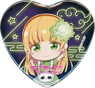 平安名すみれ 「ラブライブ!スーパースター!!×横浜中華街 POP UP SHOP in ChinaTown80 Hall ハート型缶バッジ 描き起こしミニキャラ」