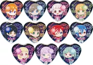 全11種セット 「ラブライブ!スーパースター!!×横浜中華街 POP UP SHOP in ChinaTown80 Hall ハート型缶バッジ 描き起こしミニキャラ」