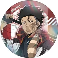 XANXUS (Busto Up) "Tutor Hitman Reborn! Trading Metal metal badge Flag"