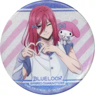 千切豹馬×マイメロディ 「ブルーロック×サンリオキャラクターズ PremiumShop 第2弾 グリッター缶バッジ」